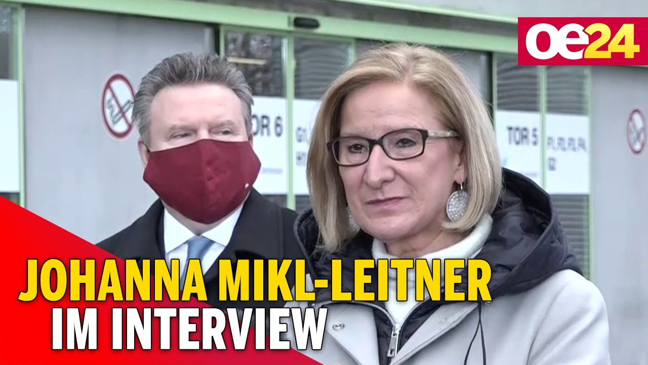 Anlieferung des Covid-19-Impfstoffes: Johanna Mikl-Leitner im Interview