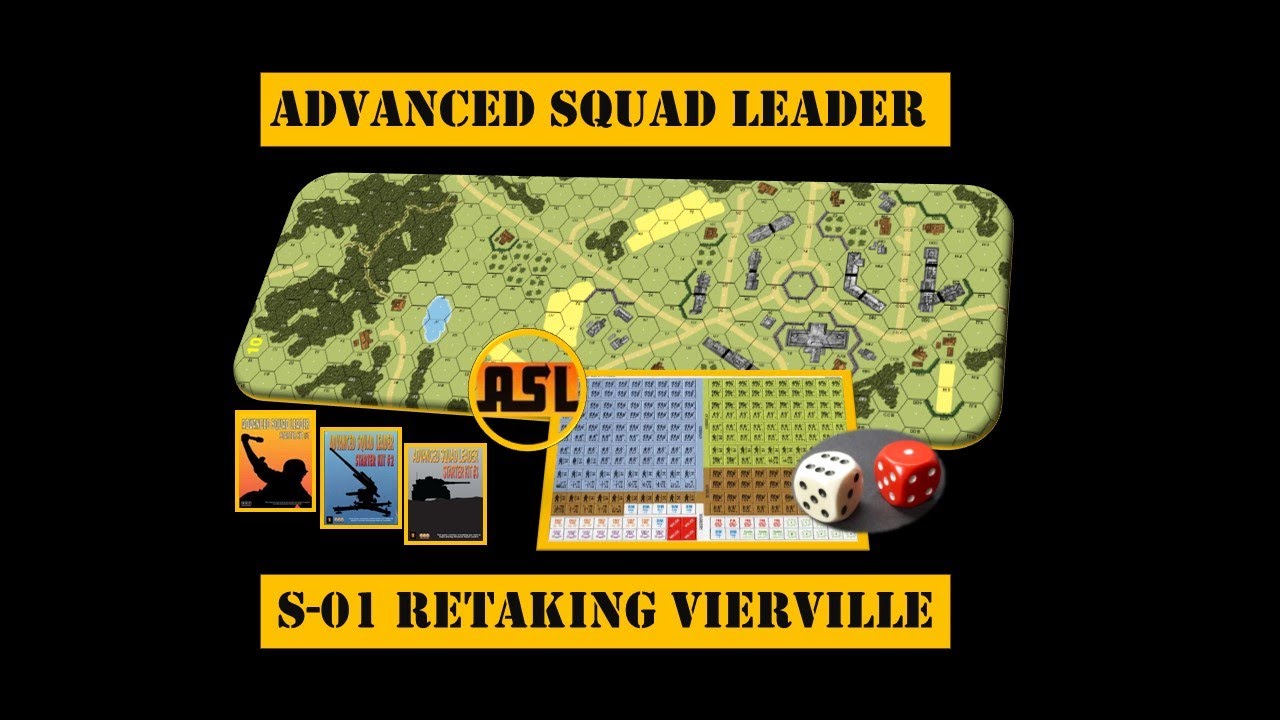 ASL | TUTORIAL ITA | Scenario S01 - Retaking Vierville (SOLO)