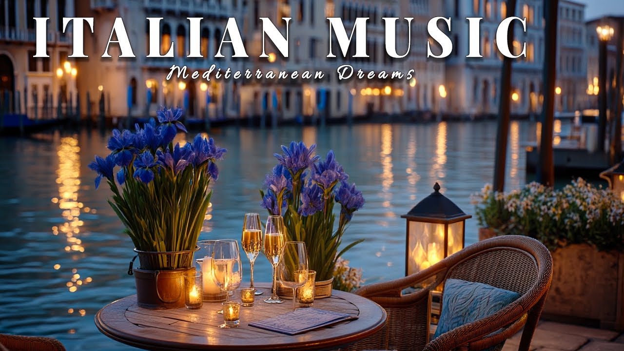 🎶 Italian Vibes & Mediterranean Music 🎶 2+ Hours Scenic Amalfi Coast & Lake Como Relaxation 4K
