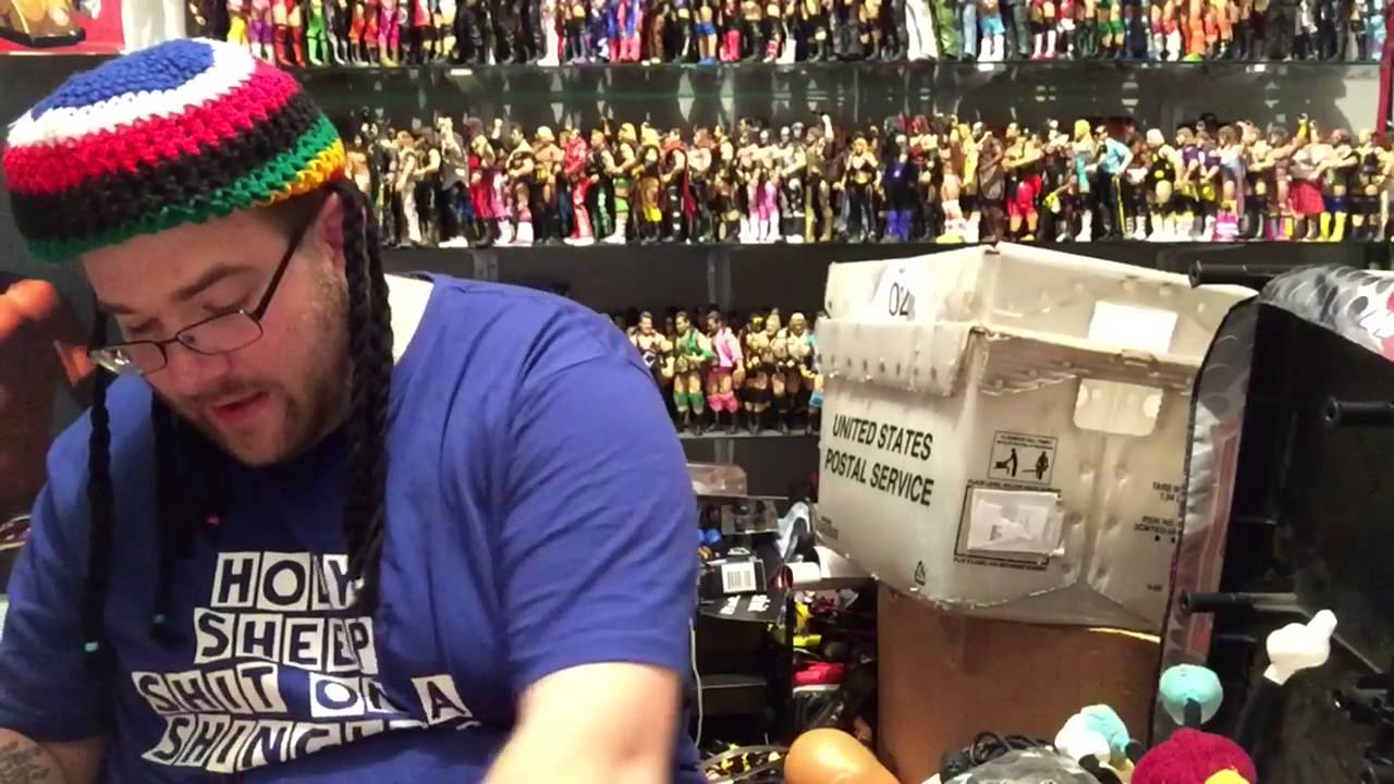 Забавные кастомные фигурки WWE! Письмо фанатов! Grim Unboxes — отличные подарки!