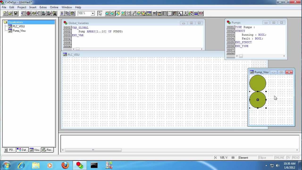 CoDeSys Visualization Instances & Placeholders.mp4