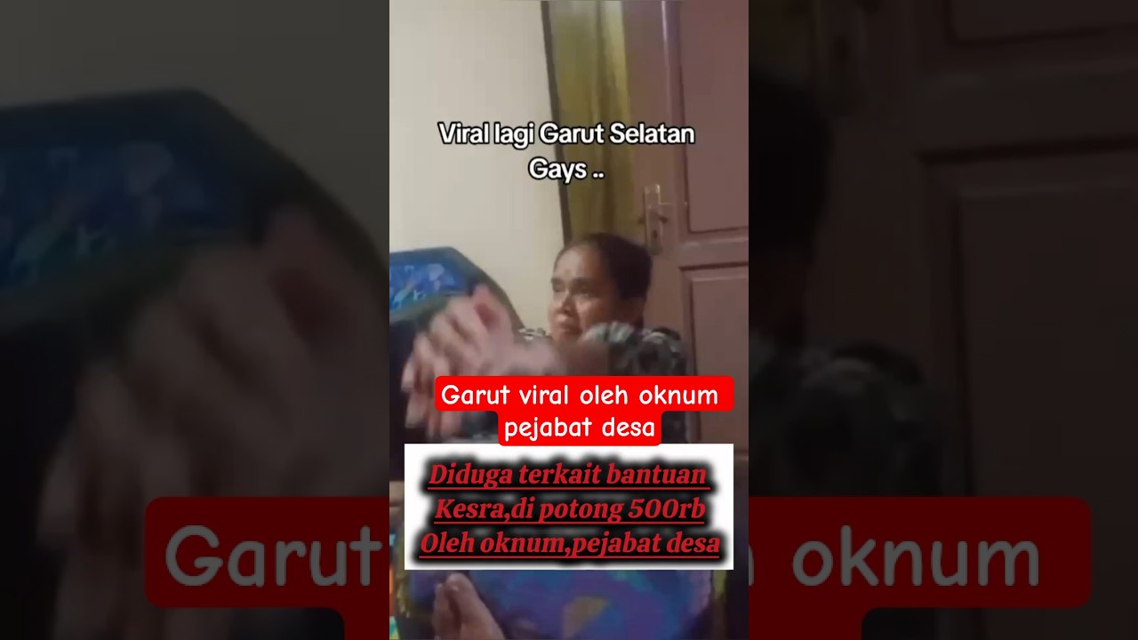 VIRAL GARUT OLEH OKNUM PEJABAT ‼️ 
