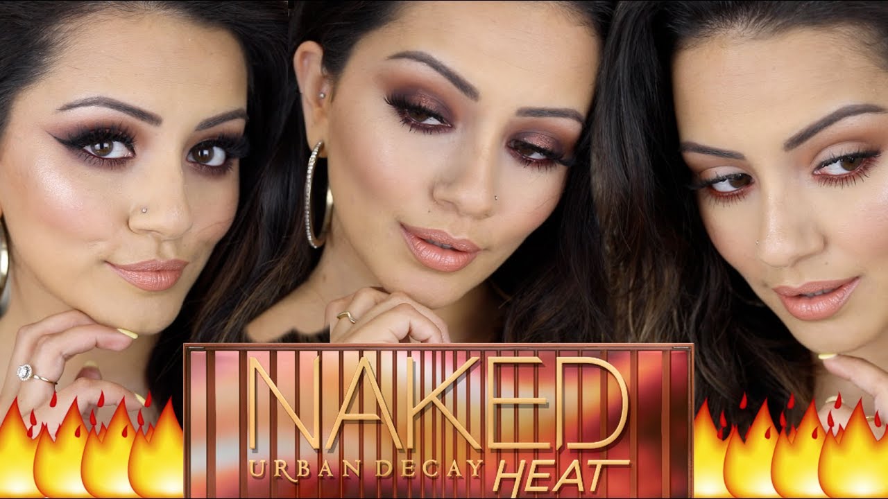 Урок по палитре URBAN DECAY NAKED HEAT 🔥 3 образа