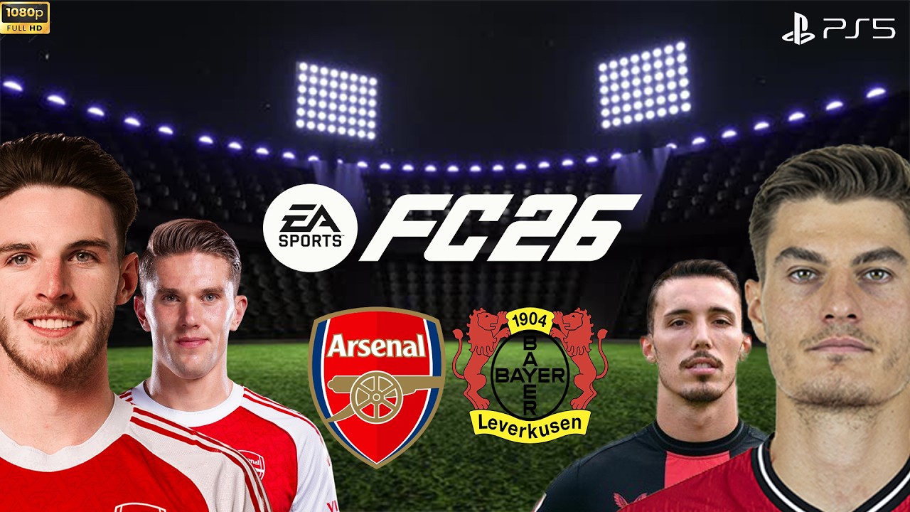 FC 26 - Arsenal vs Bayer 04 Leverkusen - UEFA Champions League 25/26 Full Match | PS5™