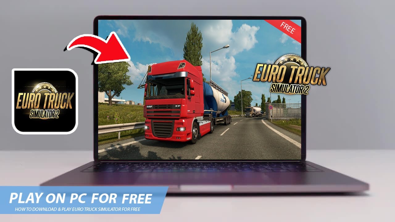🔧EURO TRUCK SIMULATOR 2: КАК СКАЧАТЬ И ИГРАТЬ В ETS2 НА ПК/НОУТБУКЕ БЕСПЛАТНО🔥(2025)
