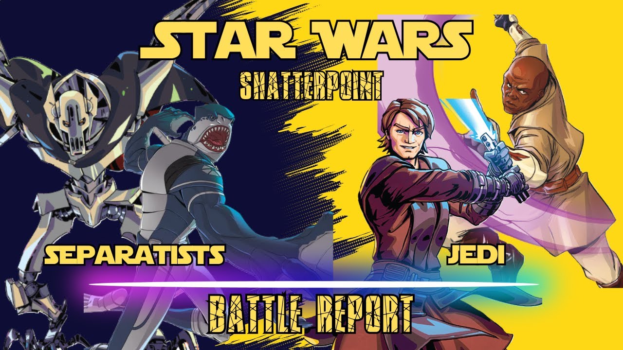 Star Wars Shatterpoint Battle Report Jedi vs Separatists S03E52