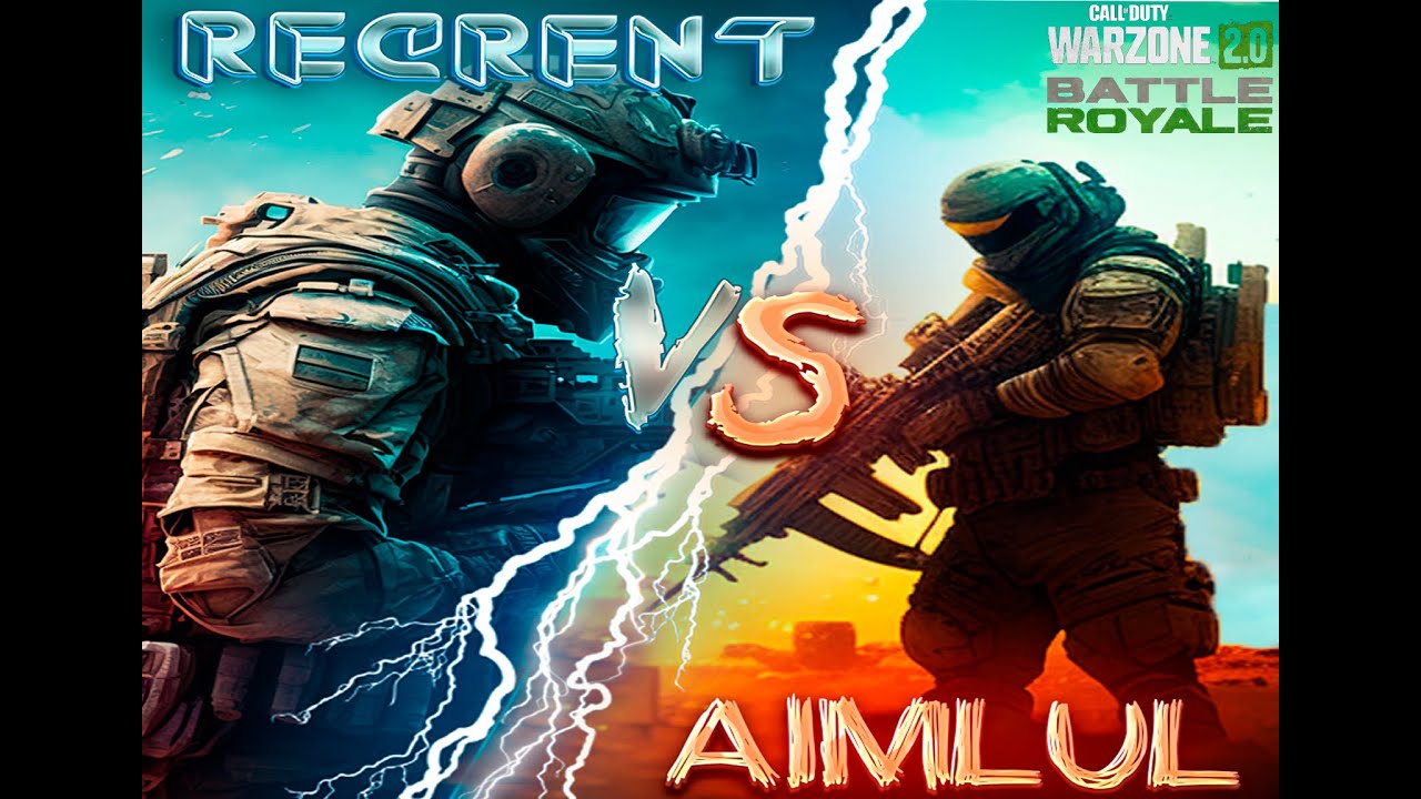 Recrent vs AIMLUL в Warzone 2.0//Стример против стримера 