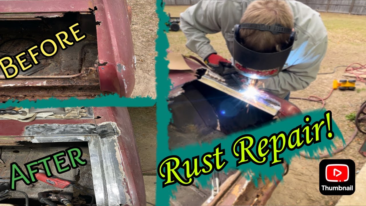1968 AMC Javelin Trunk Gutter Rust Repair. How to Save Money and Get the Job Done!