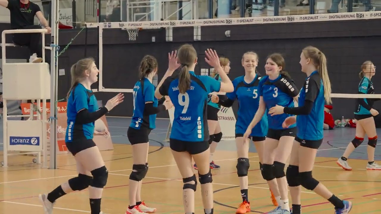 Westdeutsche Meisterschaften Volleyball 2022 W U16 Telekom Post SV Bielefeld