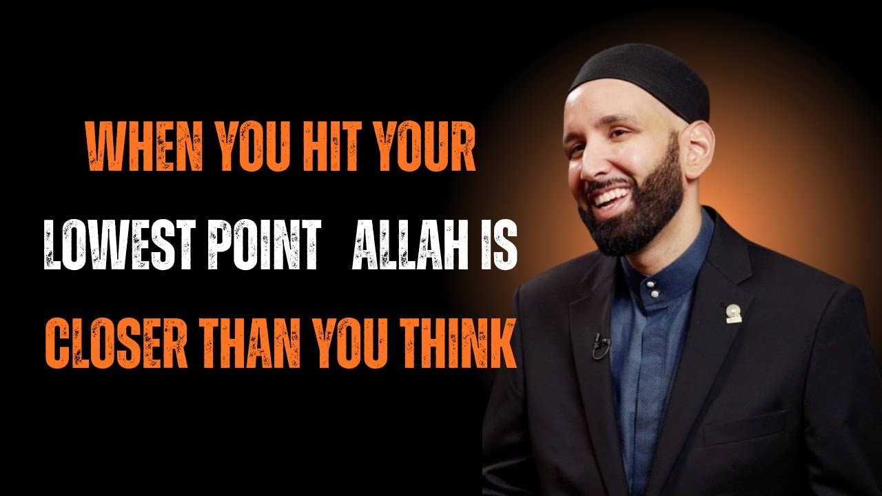 When You Hit Your Lowest Point | Omar Suleiman Best Motivational Speech 💔➡️🤍