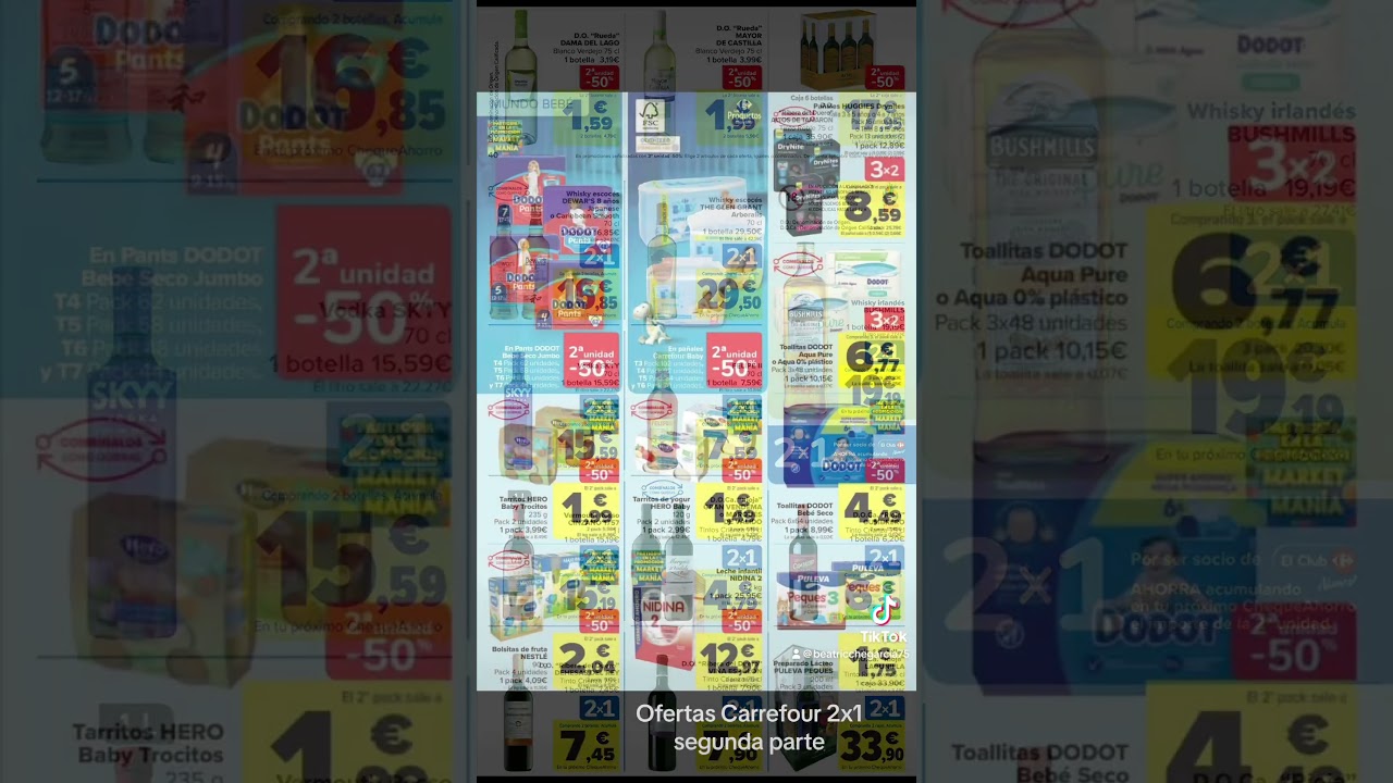 Ofertas Carrefour 2x1 Segunda parte #carrefour