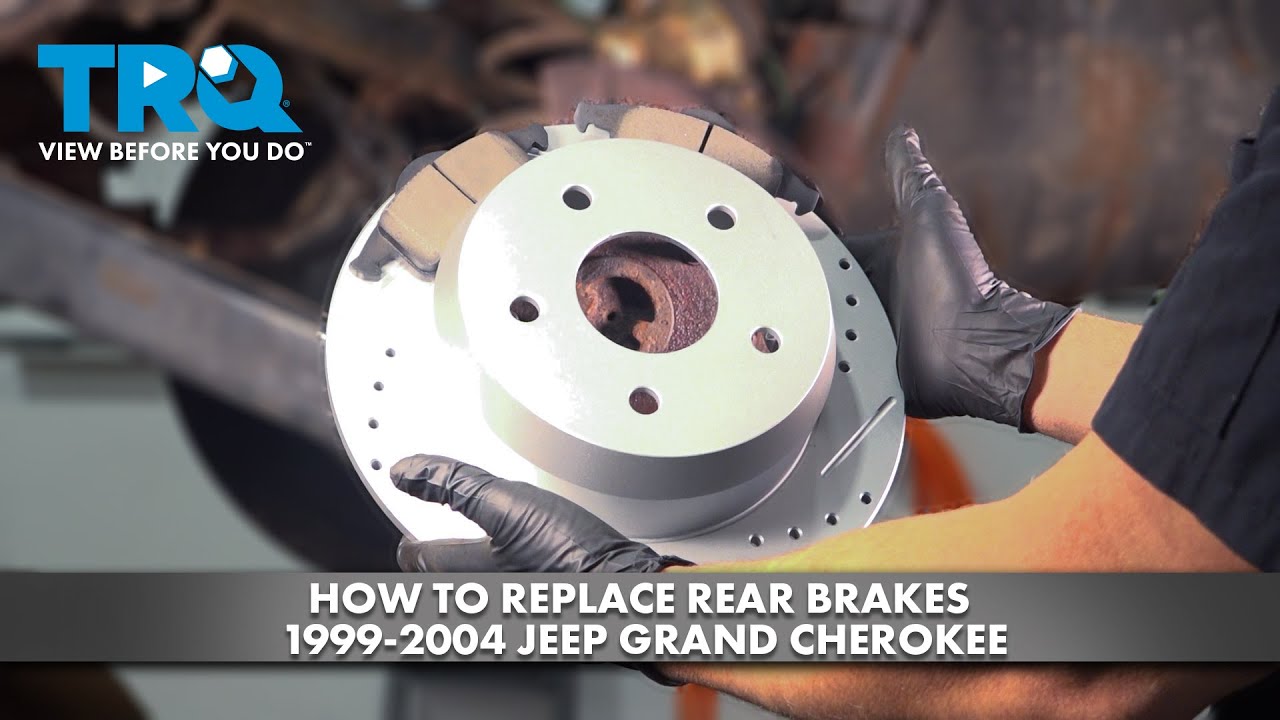 Как заменить задние тормоза на Jeep Grand Cherokee 1999-2004 годов