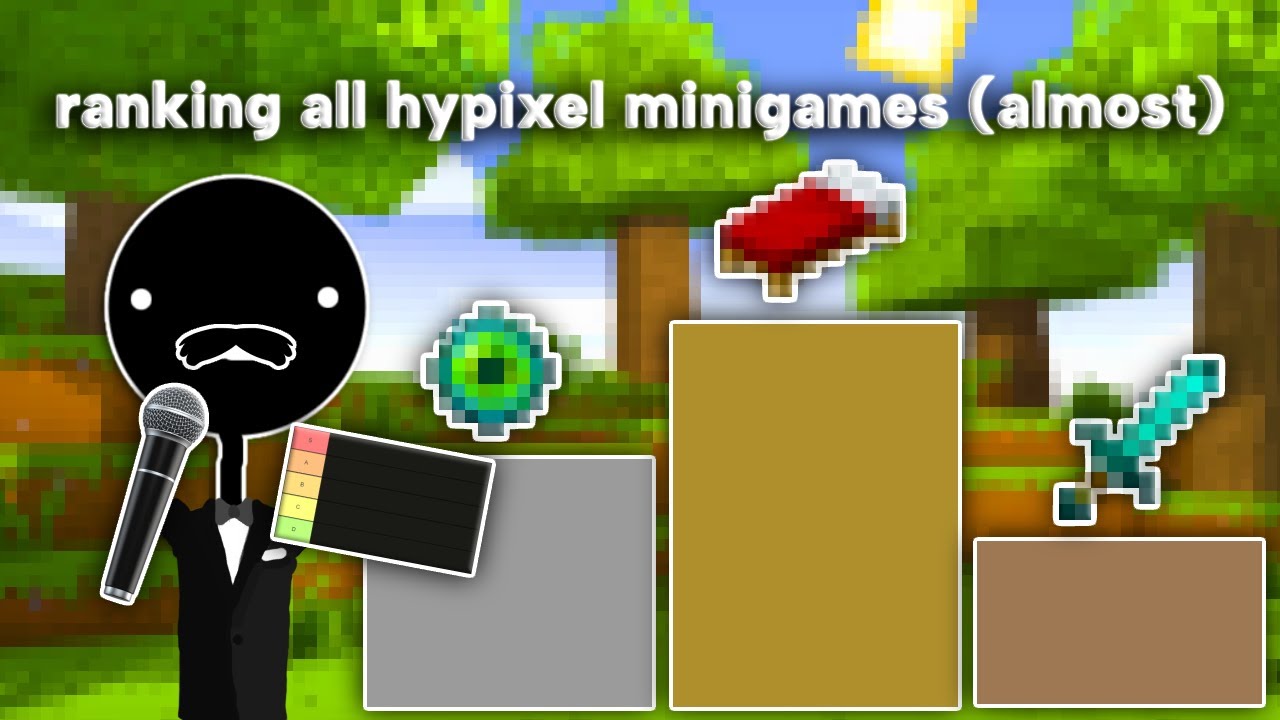 ranking all hypixel minigames (almost)