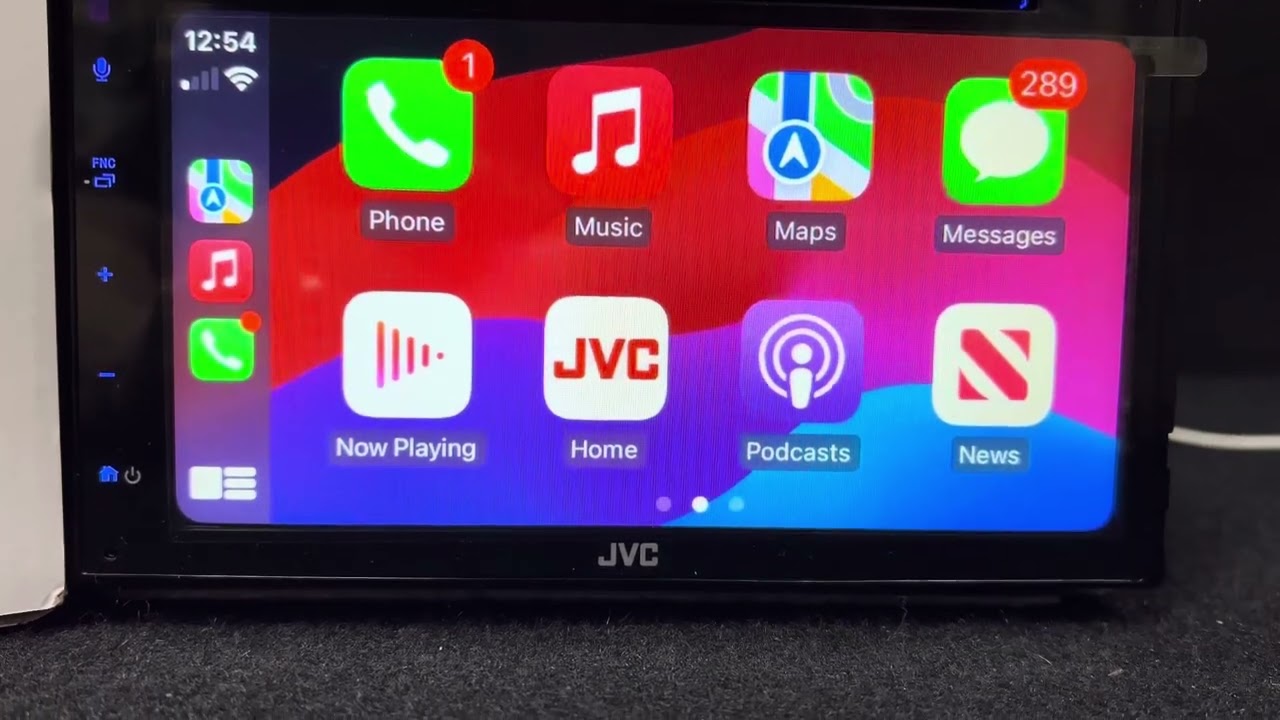 JVC KWV660BT radio at AUDIO EXPRESS