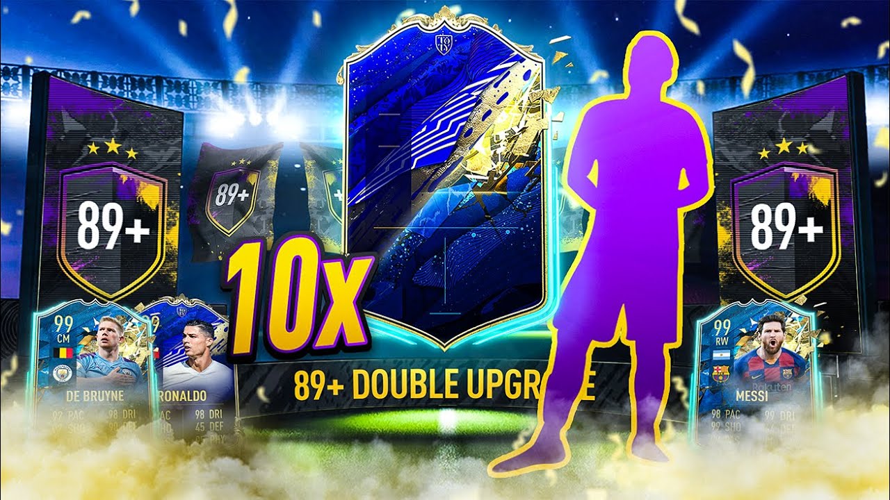ROUND 2! 🤩 10x 89+ DOUBLE UPGRADE PACKS! - FIFA 20 Ultimate Team
