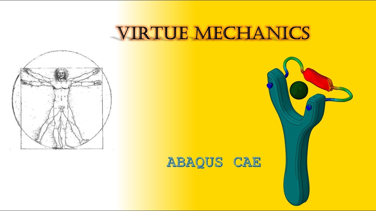 Abaqus CAE | Explicit Dynamics | Hyperelasticity | Slingshot