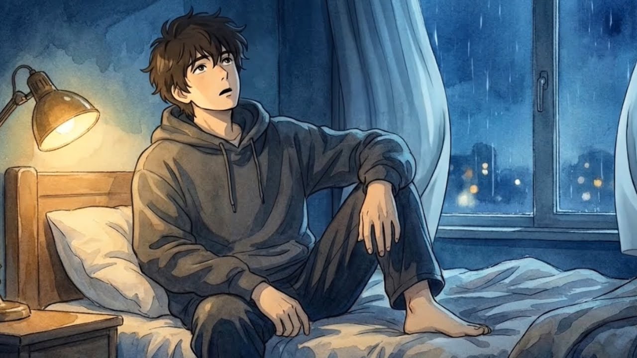 POV: It’s 2:17AM and You’re Still Overthinking | Rainy Night Lofi (2 Hours)