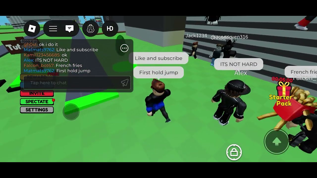 How to wall hop on mobile