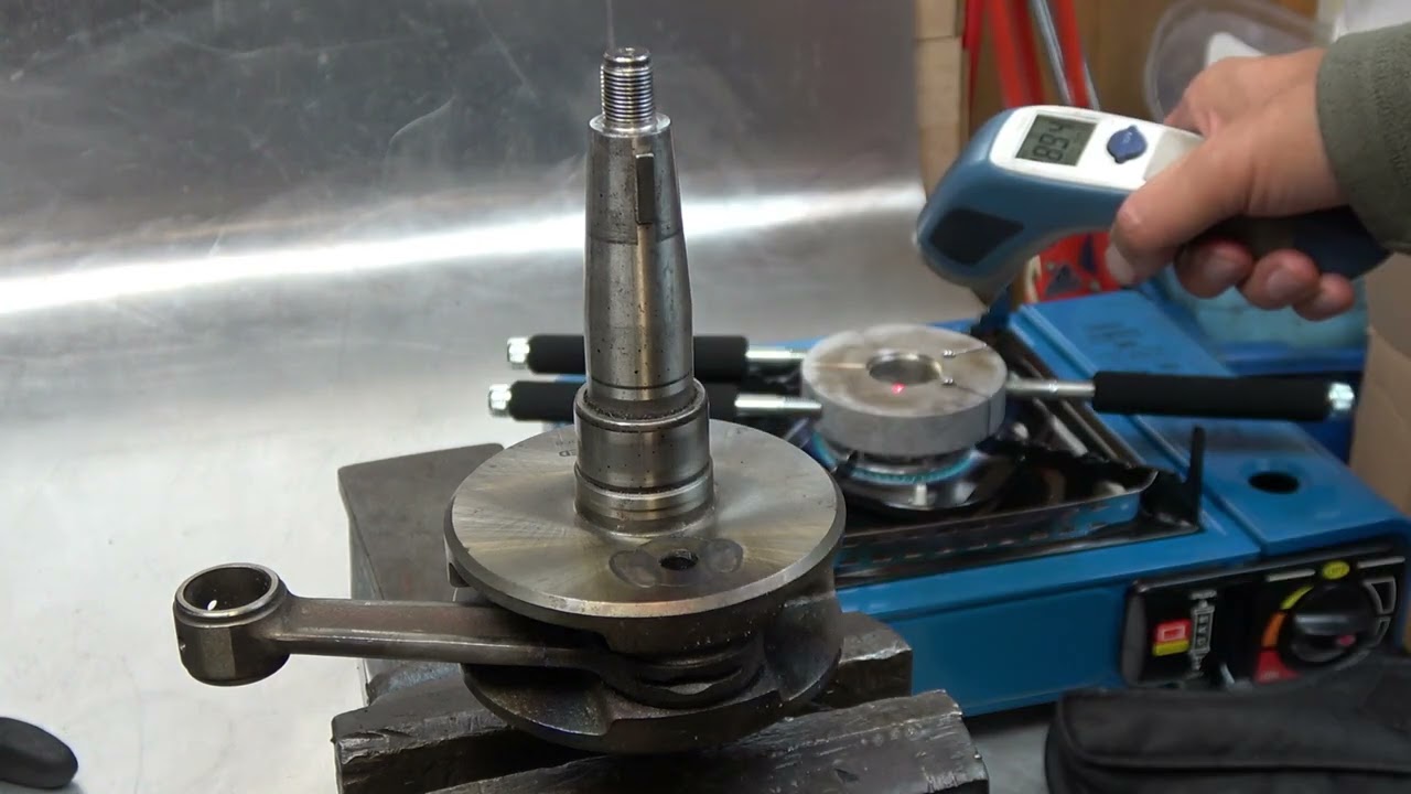 SLUK | Lambretta & Vespa crankshaft bearing collar removal - ANOTHER METHOD!