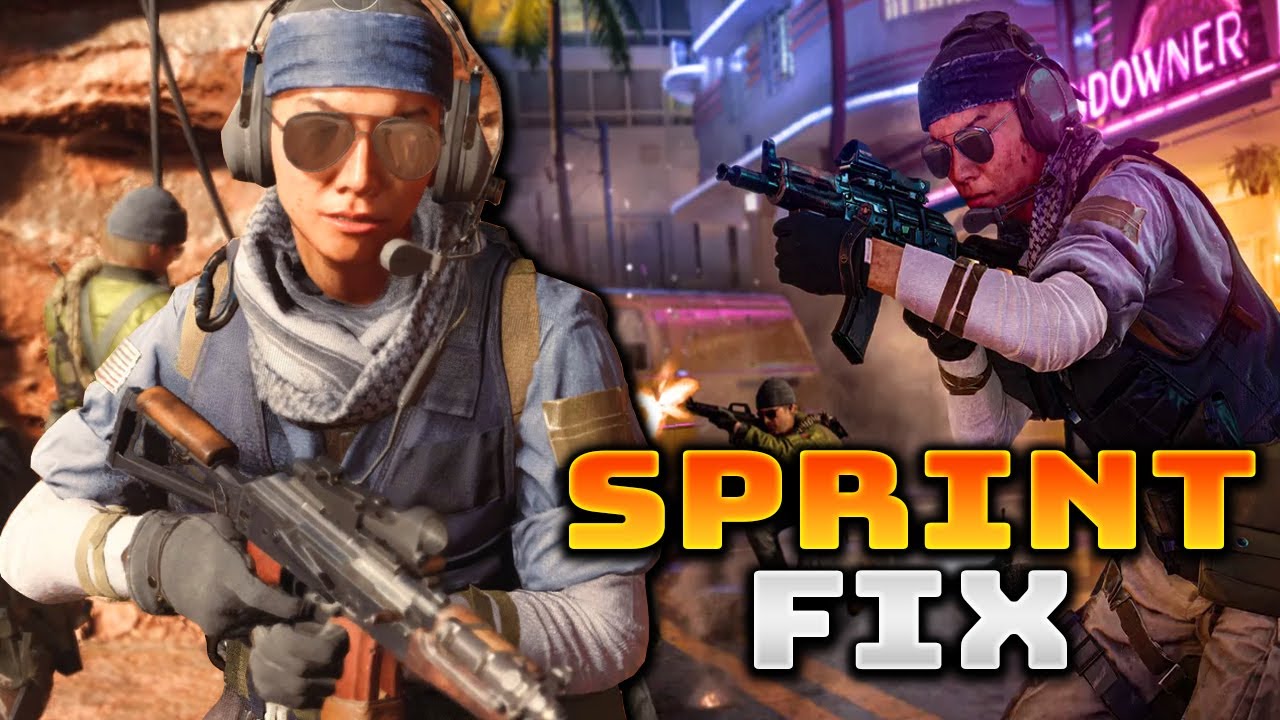 Black Ops Cold War: How To Fix The Jittery/Bugged Sprint Glitch! |Controller Sprint Fix!#ObeyScahty