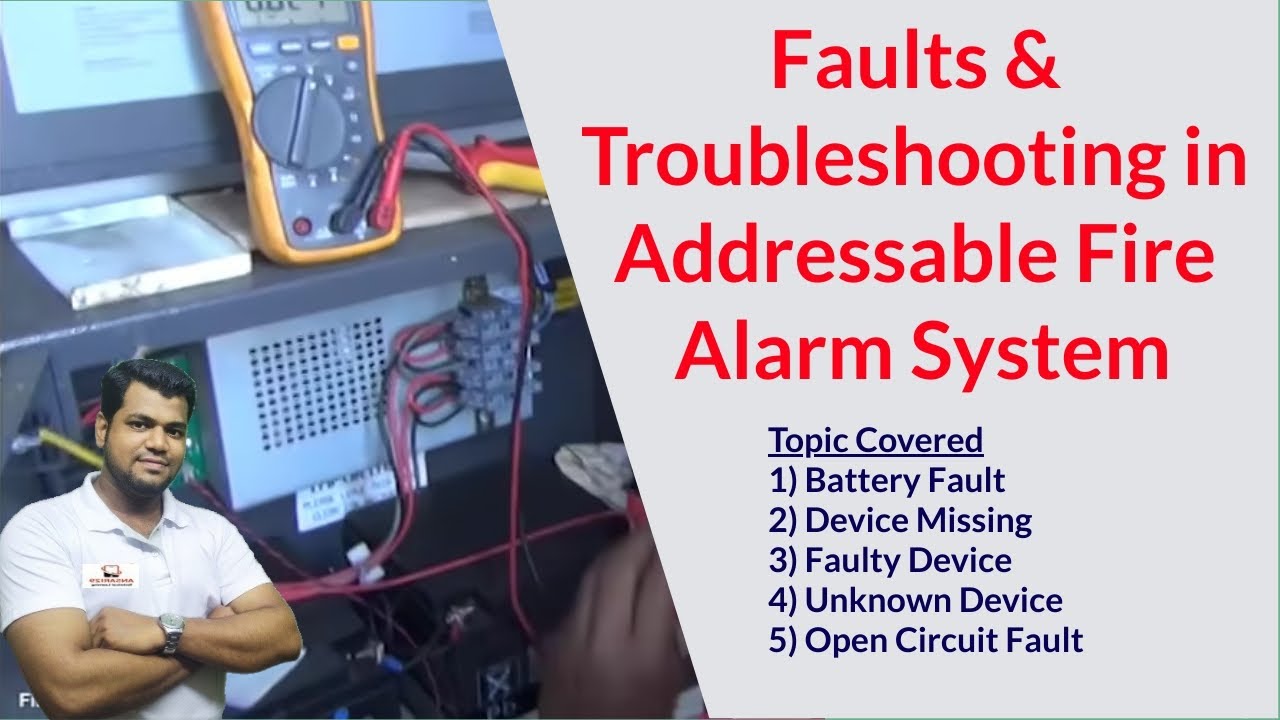 Faults & Troubleshooting in Addressable Fire Alarm System | Types of Faults | In Hindi | By Ansari29