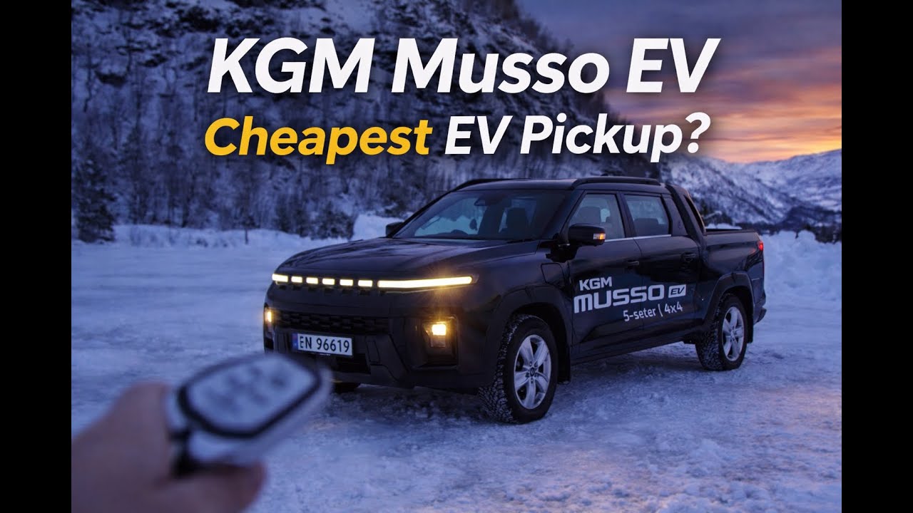 KGM Musso EV &ndash; Is This the Cheapest Electric Pickup? | Walkaround