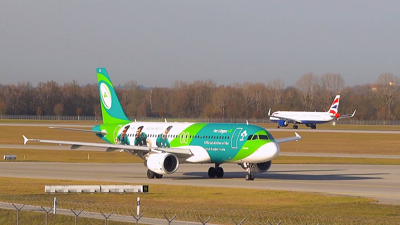 NEW YEAR PLANESPOTTING AT MUNICH AIRPORT | 4K