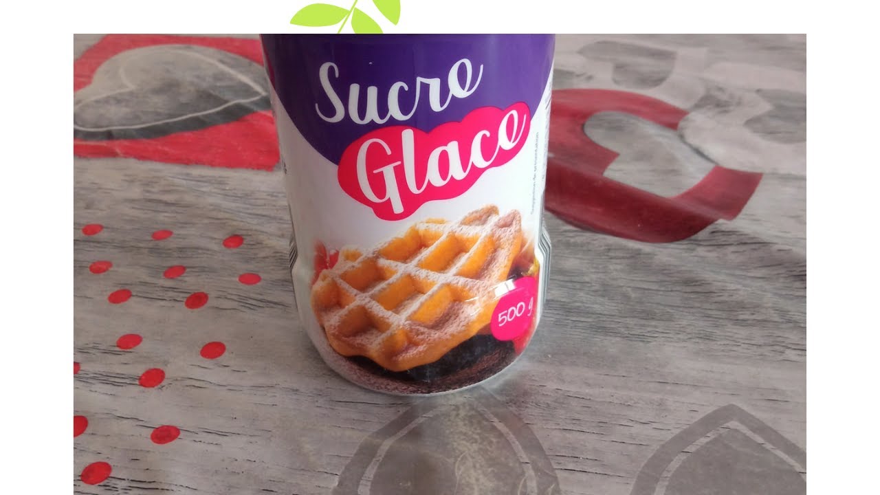 comment faire du sucre glace au compact Cook