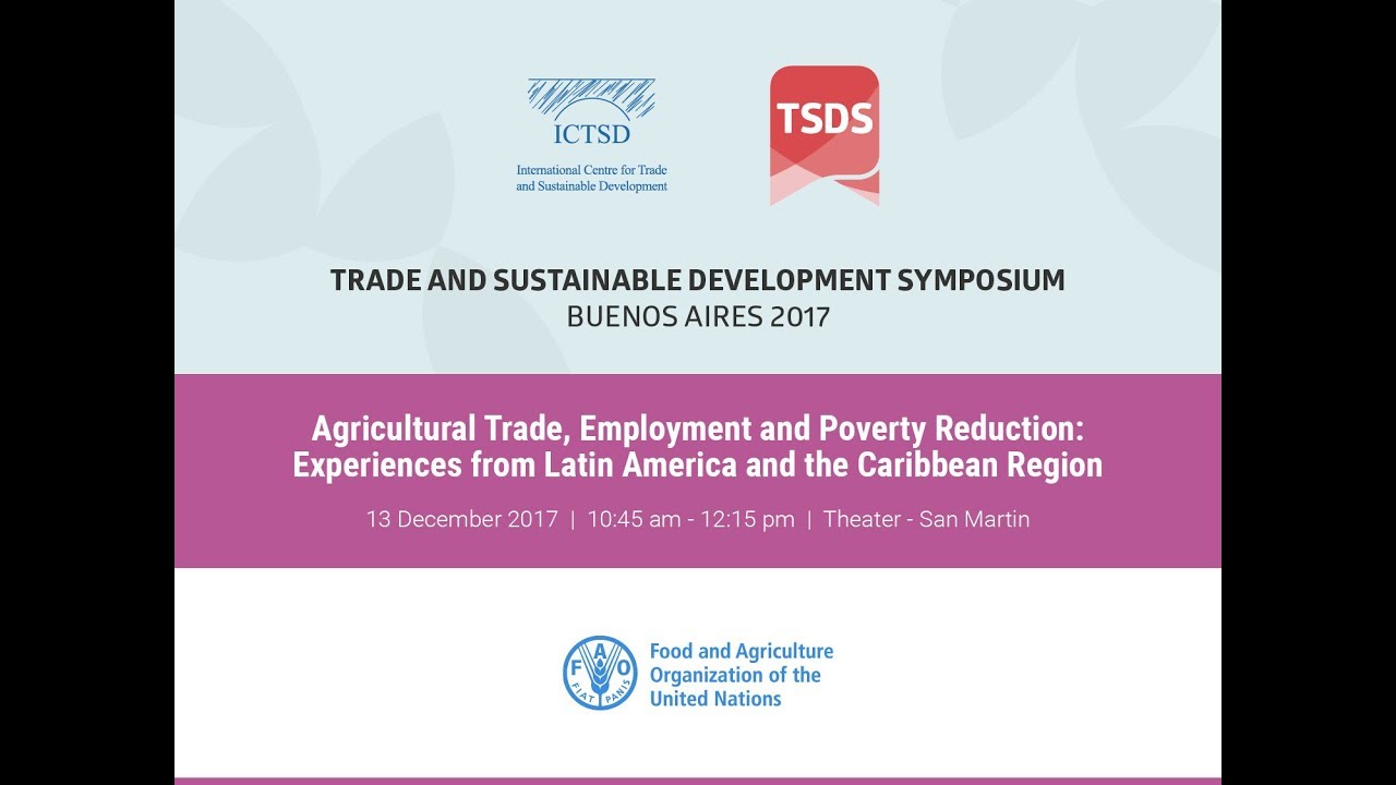 Agricultural Trade, Employment and Poverty Reduction: Experiences from...