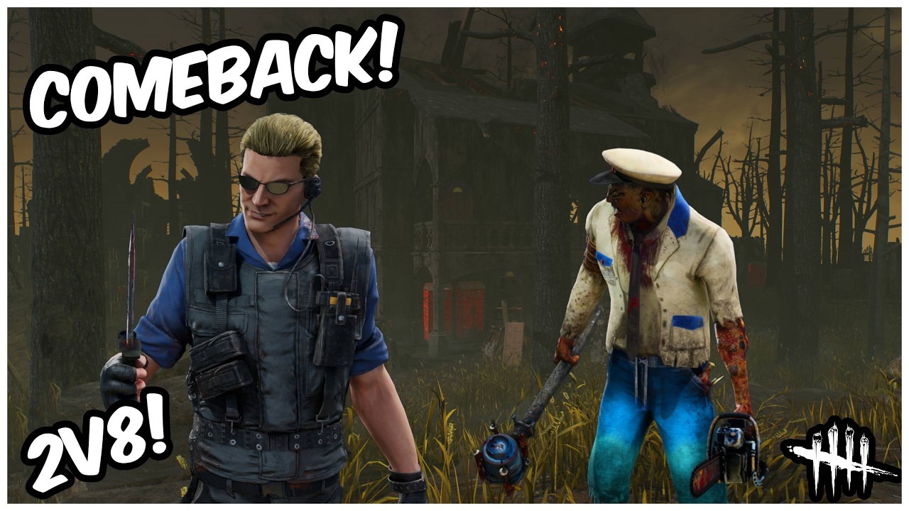 BIG COMEBACK FROM THE PRO KILLERS ! 2v8 Dead By Daylight