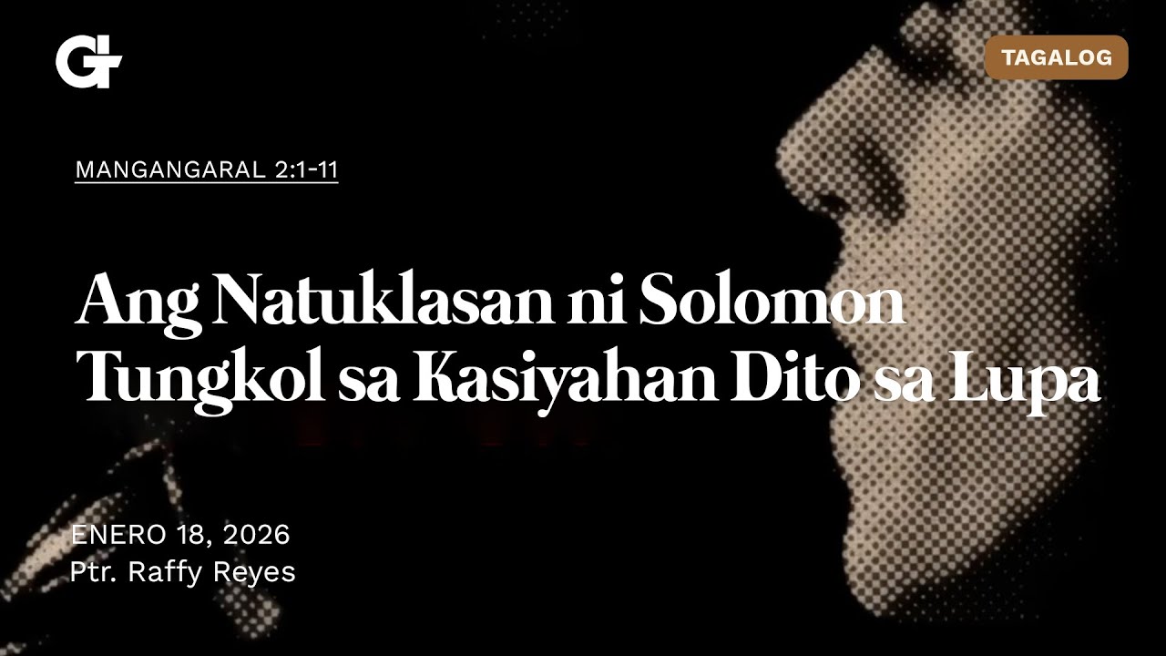 Ang Natuklasan ni Solomon Tungkol sa Kasiyahan Dito sa Lupa