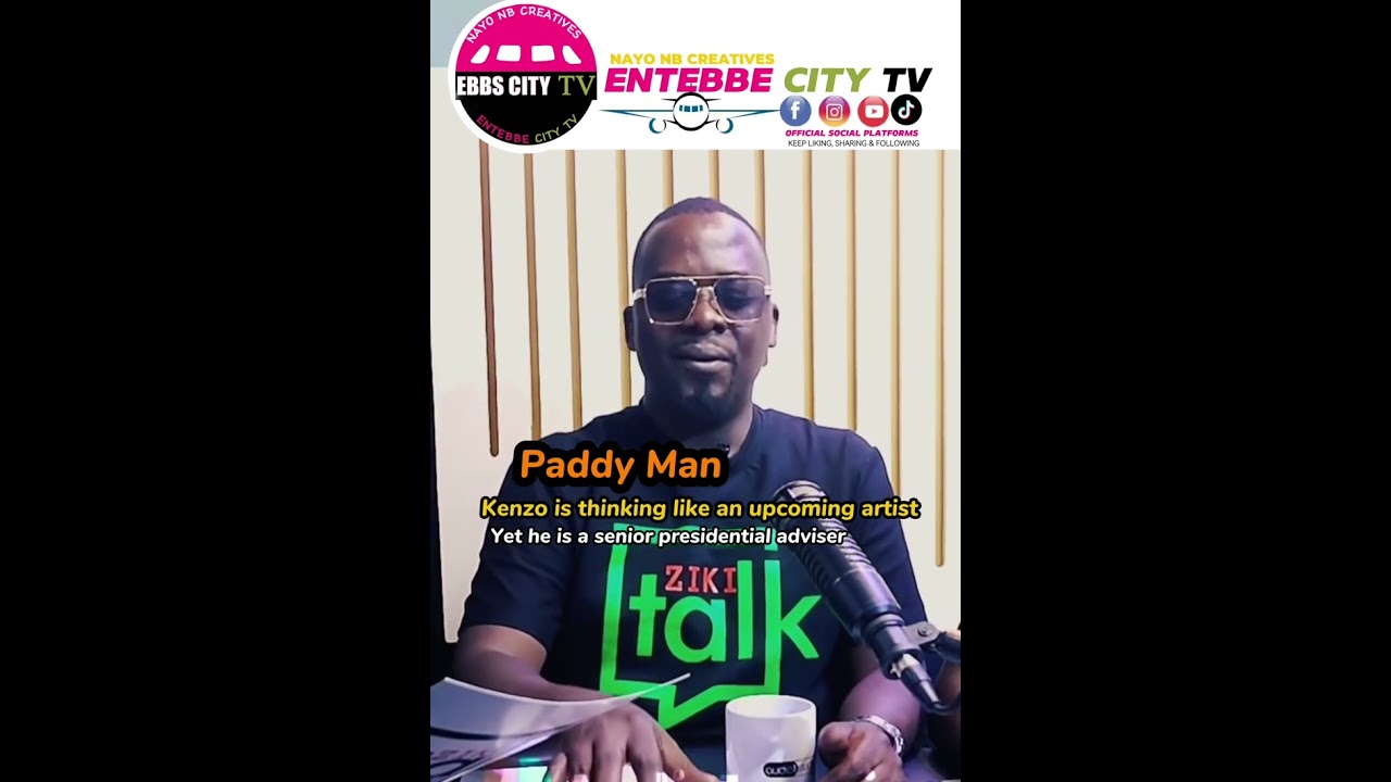 Eddy Kenzo is thinking like an upcoming artist/ paddy Man #eddykenzo #bobiwine #paddymachine