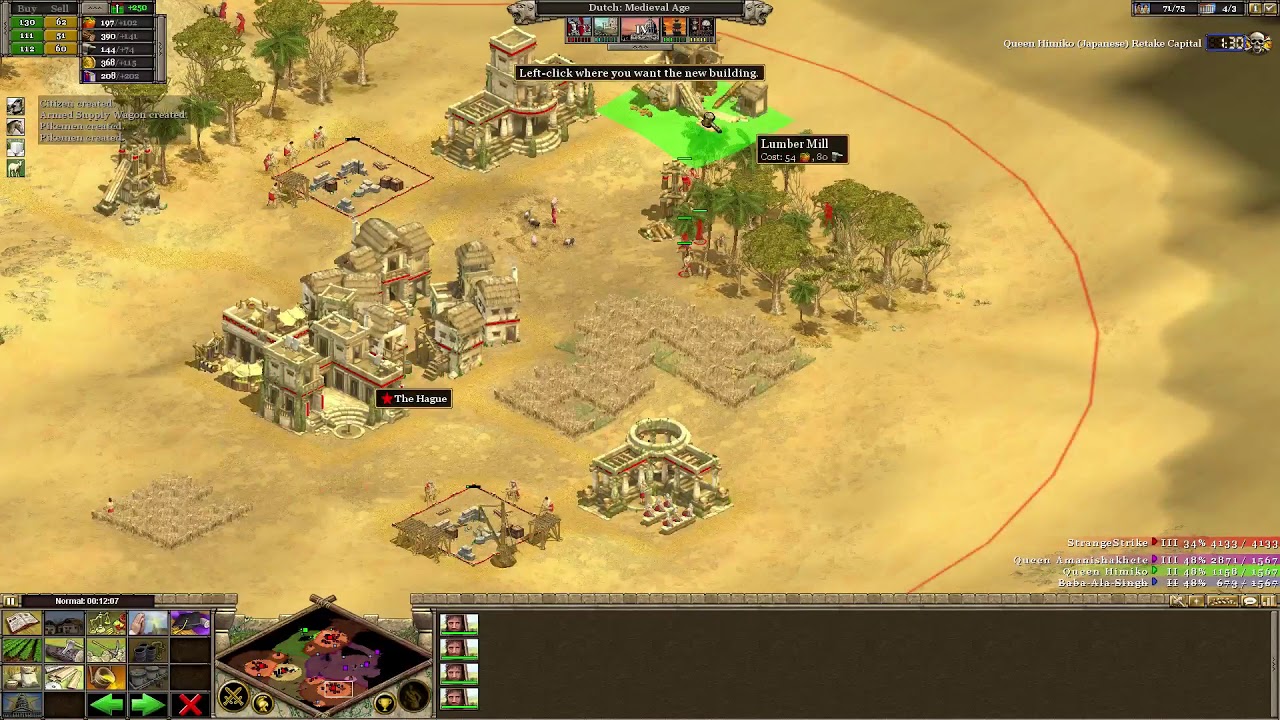 Rise of Nations - MORE 1v3