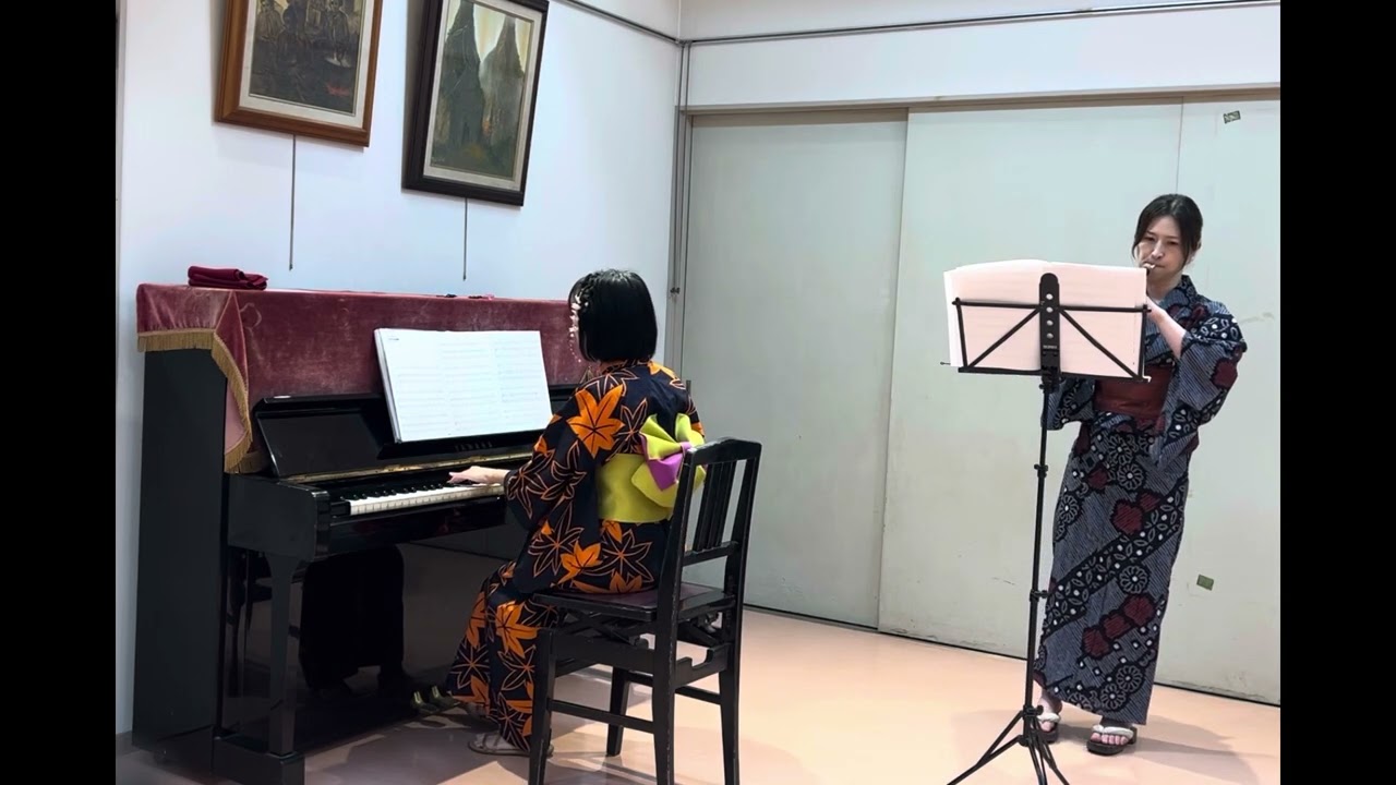 ジブリ映画かぐや姫より「いのちの記憶」　#oboe&piano