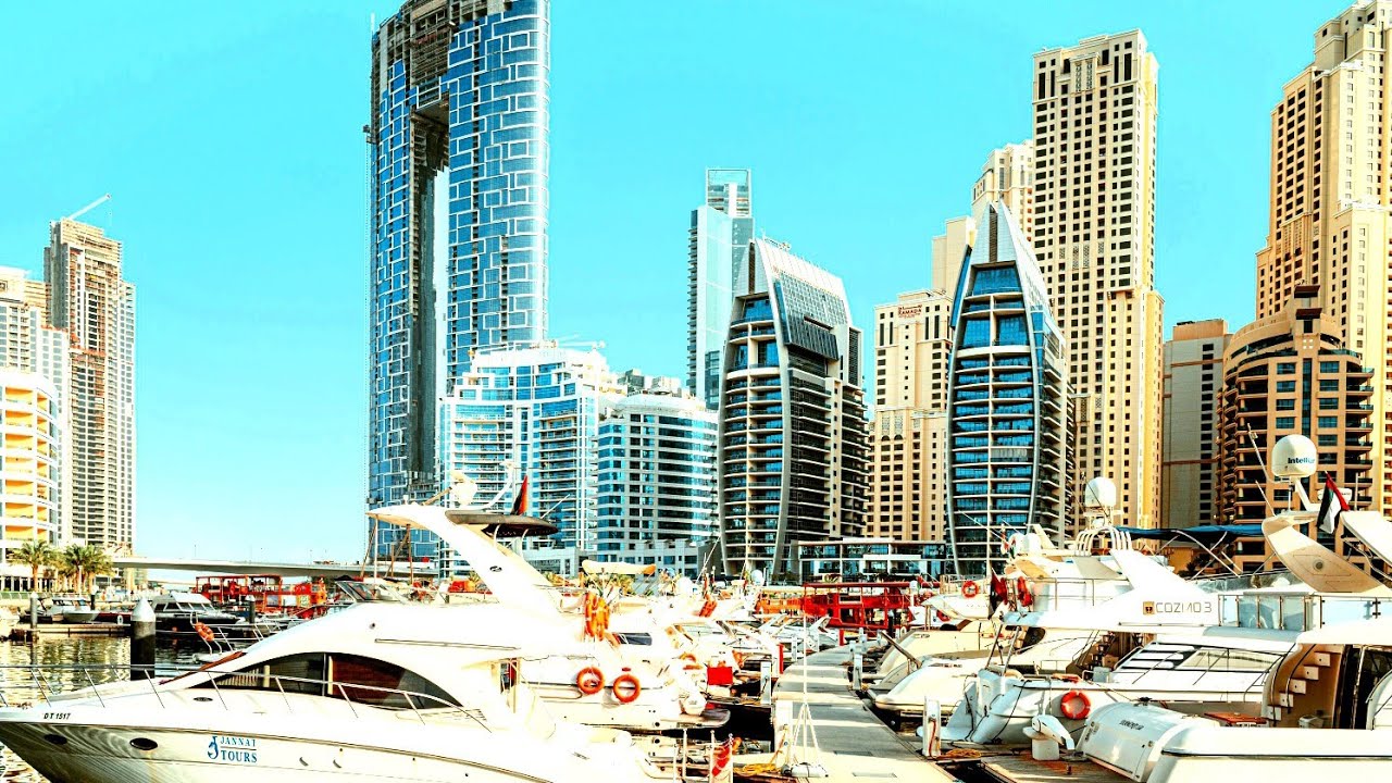 Marina Walk, JBR, Dubai 2022, UAE 🇦🇪 City Walk Dubai