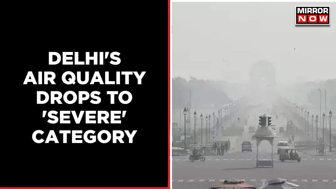 Pollution Emergency: Delhi&rsquo;s Pollution Level Drops To &lsquo;Severe&rsquo; Category | Latest English News
