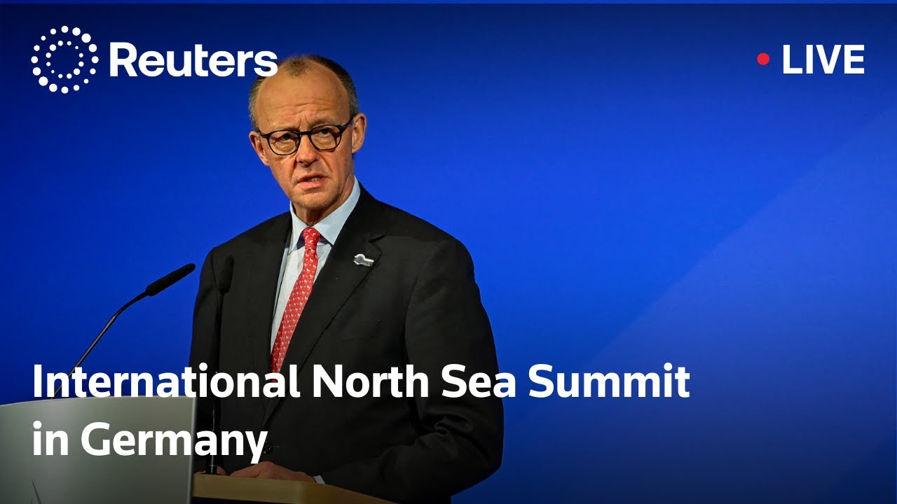 LIVE: International North Sea Summit in Germany