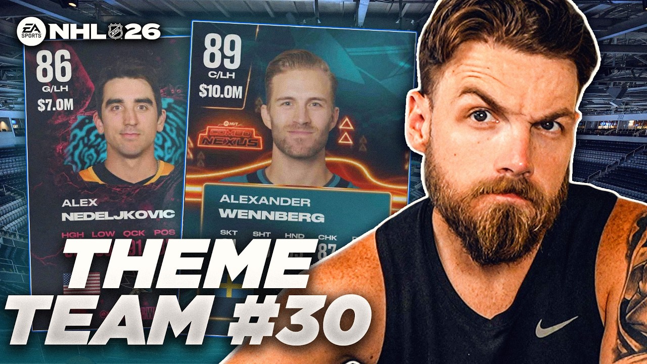 QUICK RELEASE IS TOO GOOD! | NHL 26 HUT THEME TEAM #30