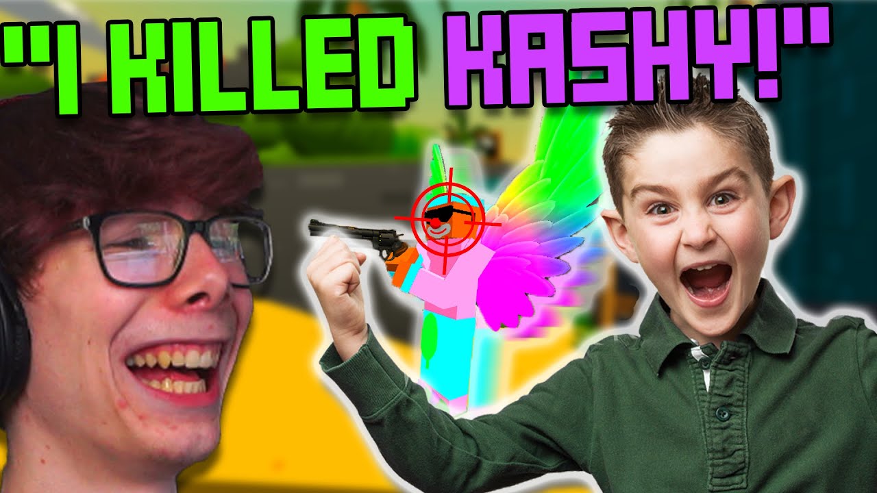 Reacting to Kids KILLING ME in KRUNKER!