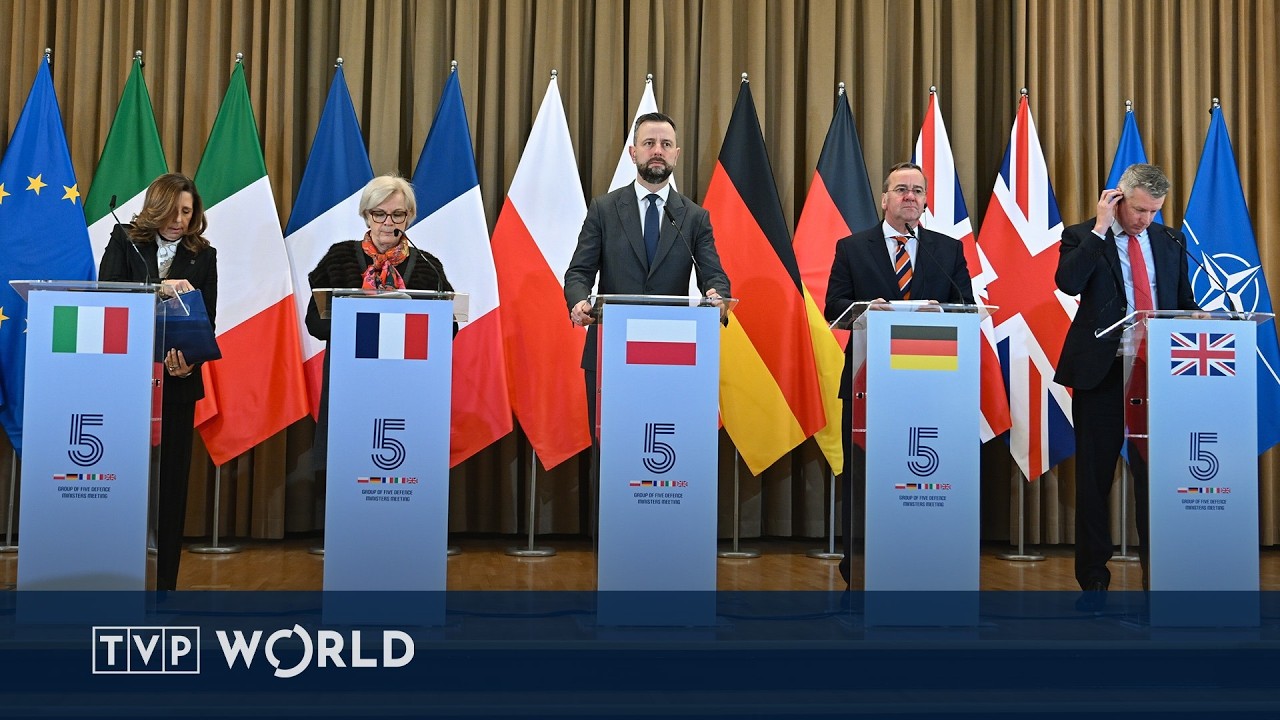 E5 defense ministers' summit in Poland: security, Ukraine, and hybrid threats | Midday Report