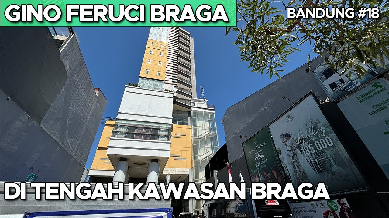 [REVIEW] Hotel Gino Feruci Braga - Hotel ke 10 di Bandung Dapat Nilai 10?  (Trip Bandung #18)