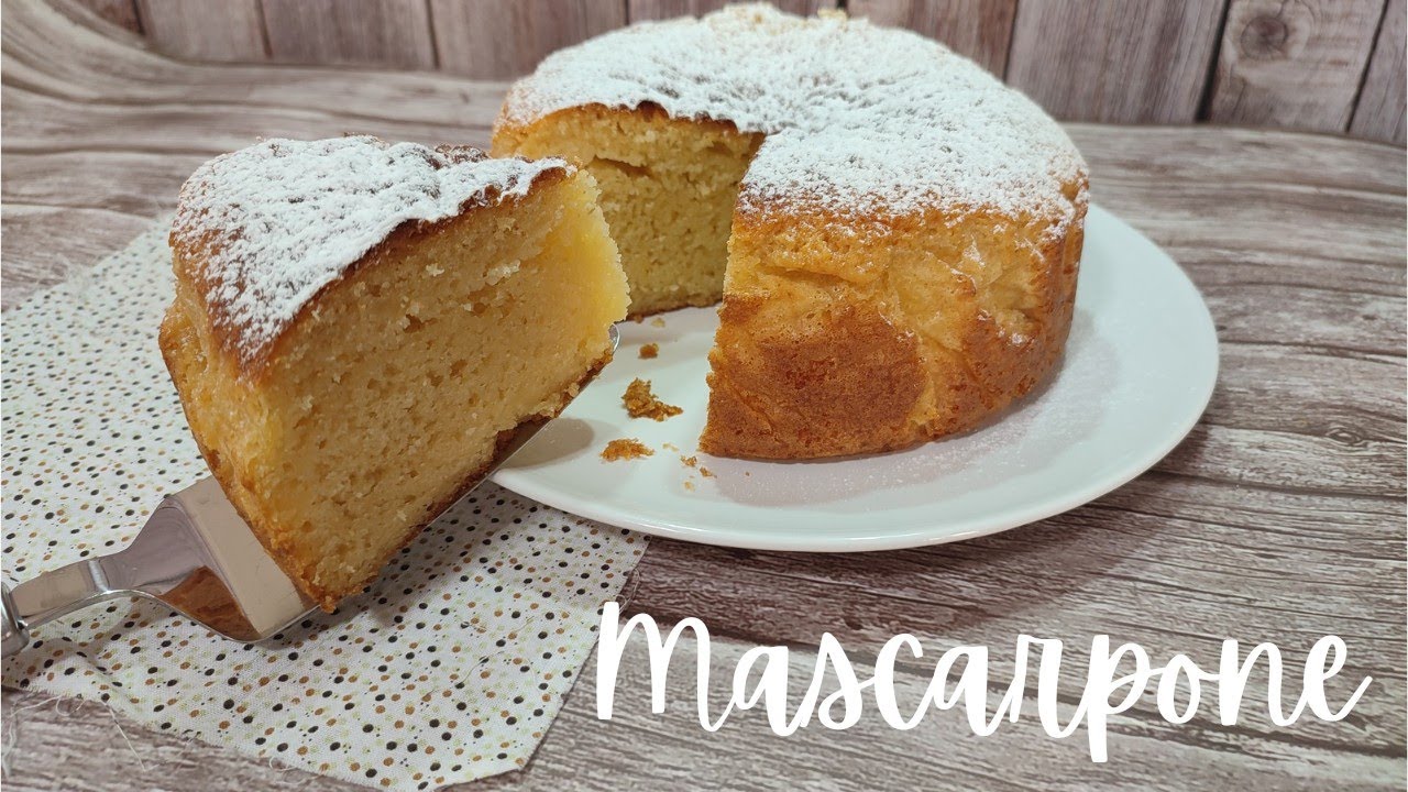 BIZCOCHO DE QUESO MASCARPONE, muy jugoso y esponjoso! Con mambo!!!