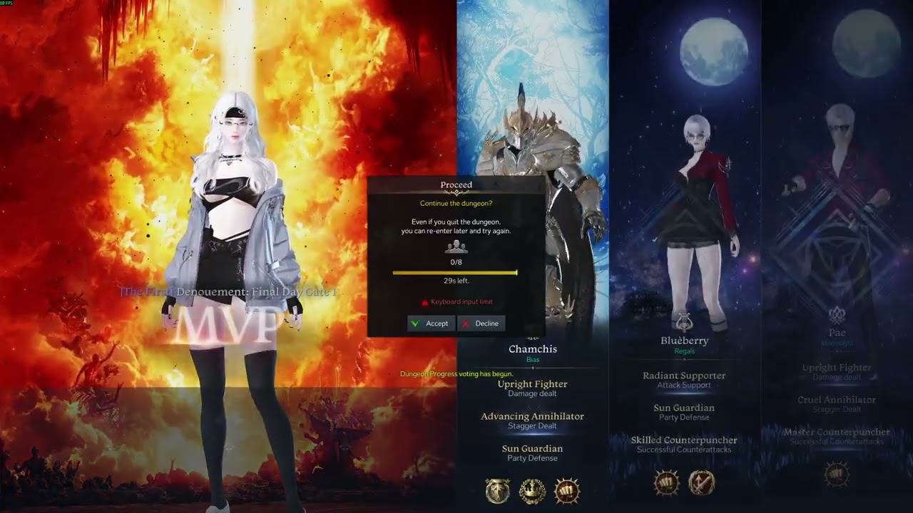 [Lost ark] Igniter Sorceress TFM Kazeros Speedrun 27min