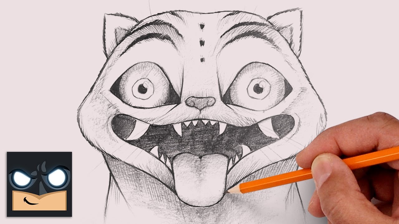 How to Draw Derpy Tiger | K Pop Demon Hunters