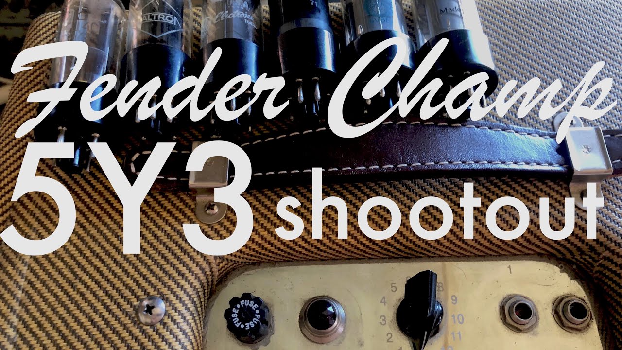 Rectifiers in Fender Champ: old vs. new old stock