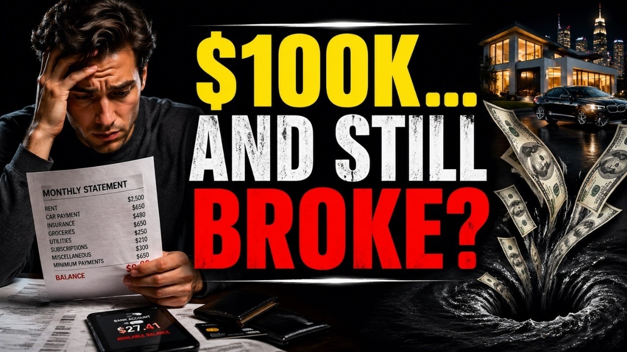 The $100K Illusion: Why Americans Feel Broke at Six Figures | 100k salary | six figure income
