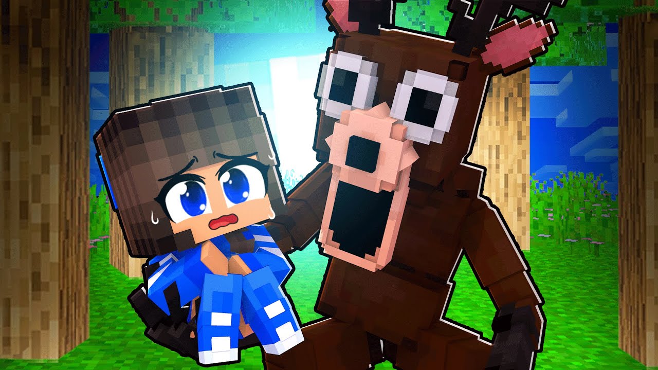 MIIKA foi ADOTADA pelo ALCE do 99 NOITES no Minecraft ◂Miika▸