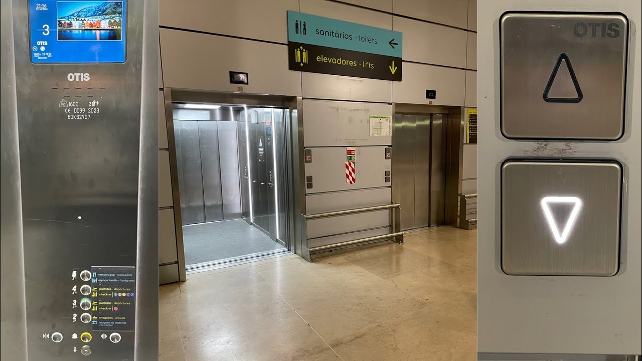 Schindler/Otis Elevators @ Lisbon Portela Airport - Lisbon, Portugal
