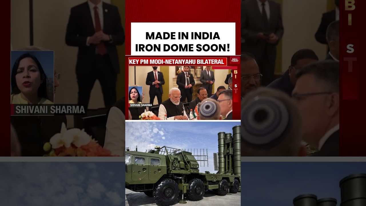 India Eyes Iron Dome-Type Shield with Israel Support #israel #irondome #pm #netanyahu