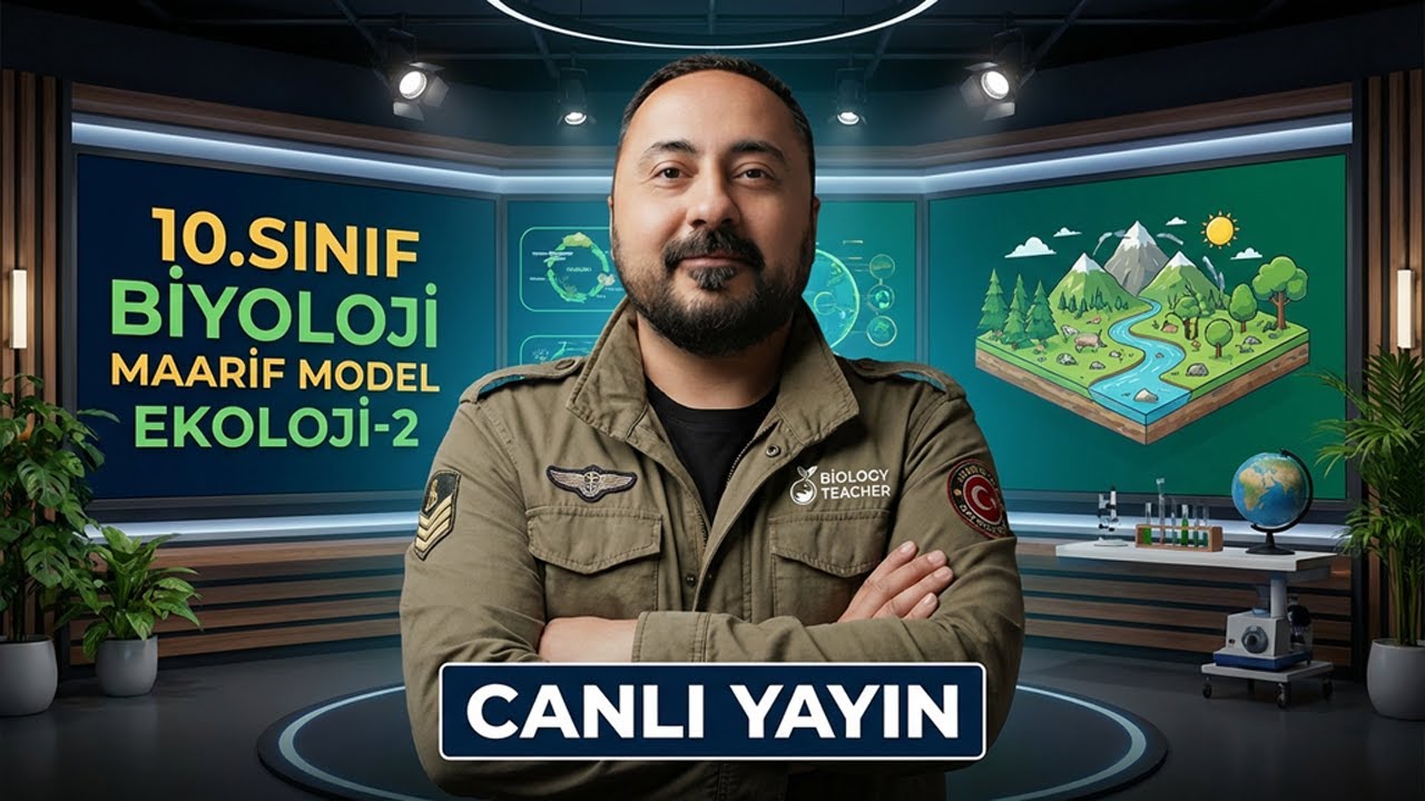 10.Sınıf Biyoloji Maarif Model - Ekoloji-2 Canlı Ders